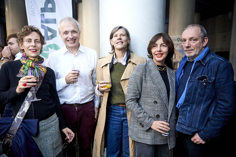 Eve Jouannais, journaliste, Frédéric Mialet, journaliste, Raphaële Perron, architecte, Annabelle Hagmann (consultante) et Laurent Charpin, architecte