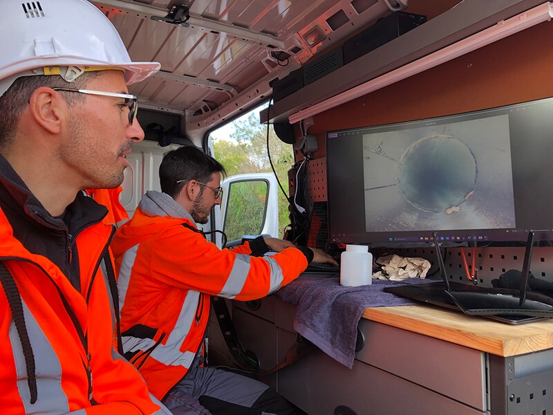 Pathfinder, le robot-tube d'Acwa Robotics - Le camion-laboratoire
