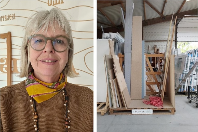 Pascale Bourdet, ancienne gérante de la menuiserie Gendreau 