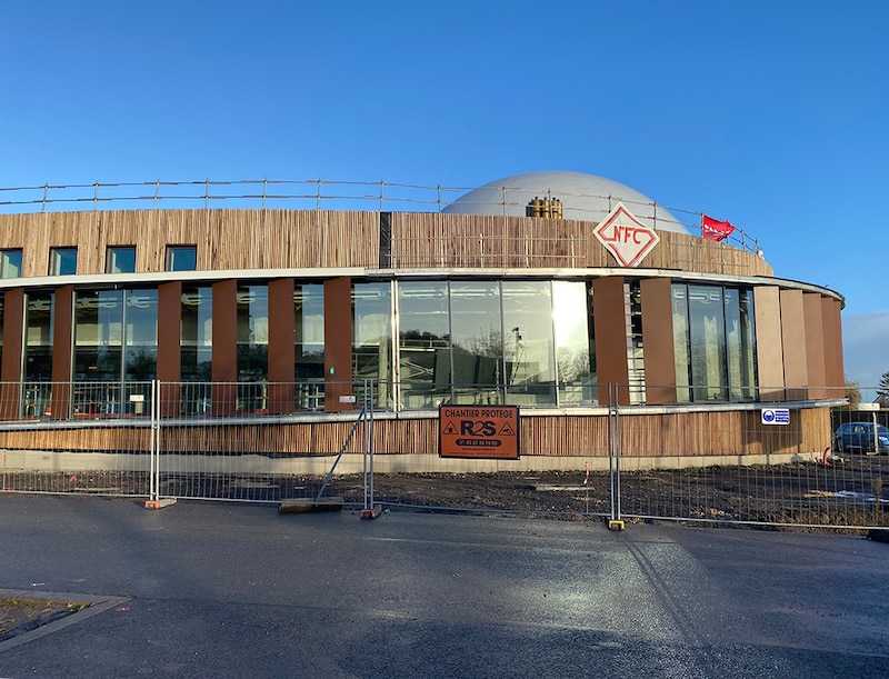 Chantier du planétarium de Douai (Nord)