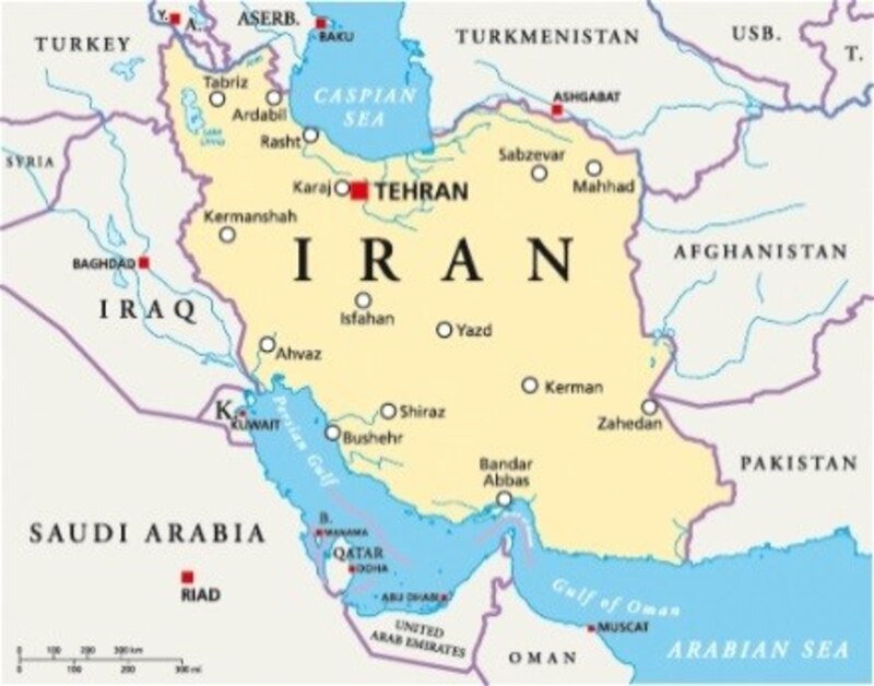 Carte Iran