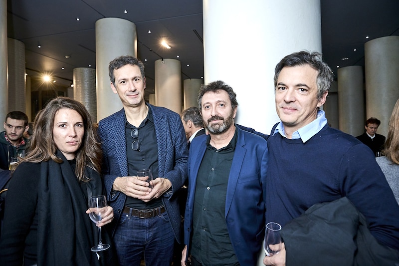 Valentine Guichardaz-Versini, architecte (Atelier Rita), Jan Richter, architecte (Richter Architectes et Associés), François Brugel, architecte, et Marc Botineau, architecte (CAB Architecture)