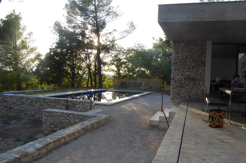 La terrasse et la piscine