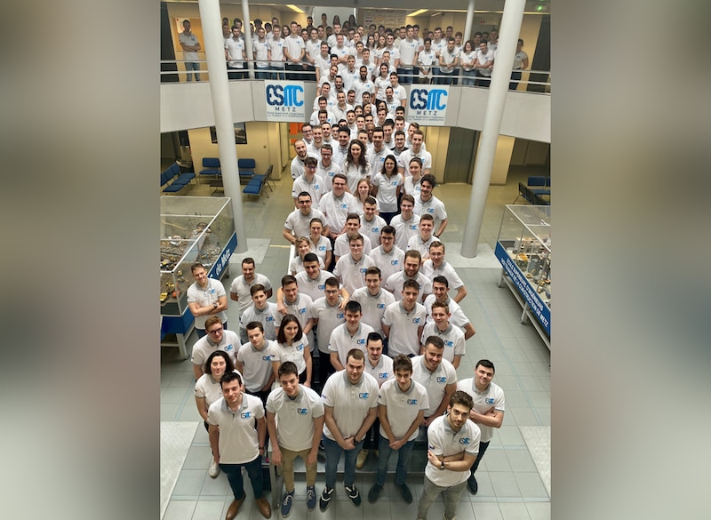 La promotion 2022-2023 de l'ESITC Metz