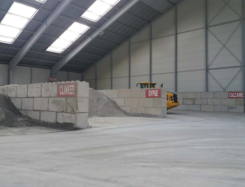 Cem’In’Eu, nouveau cimentier : stockage