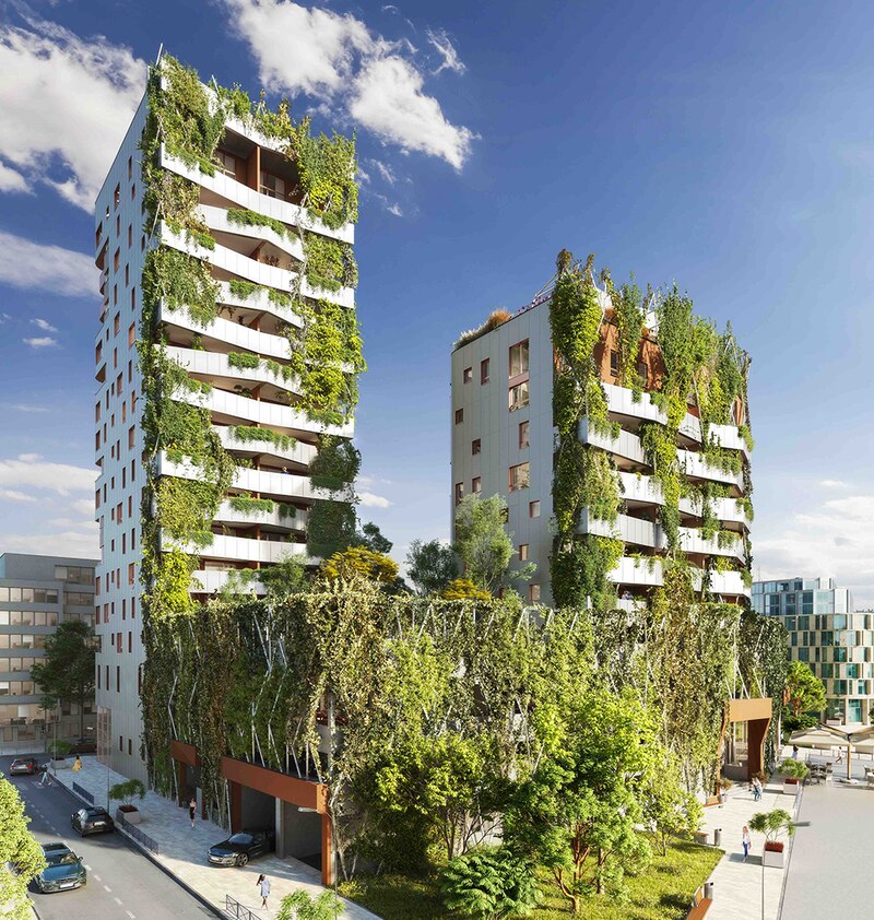 Projets de logements par le promoteur Spirit dans le quartier Archipel de Strasbourg