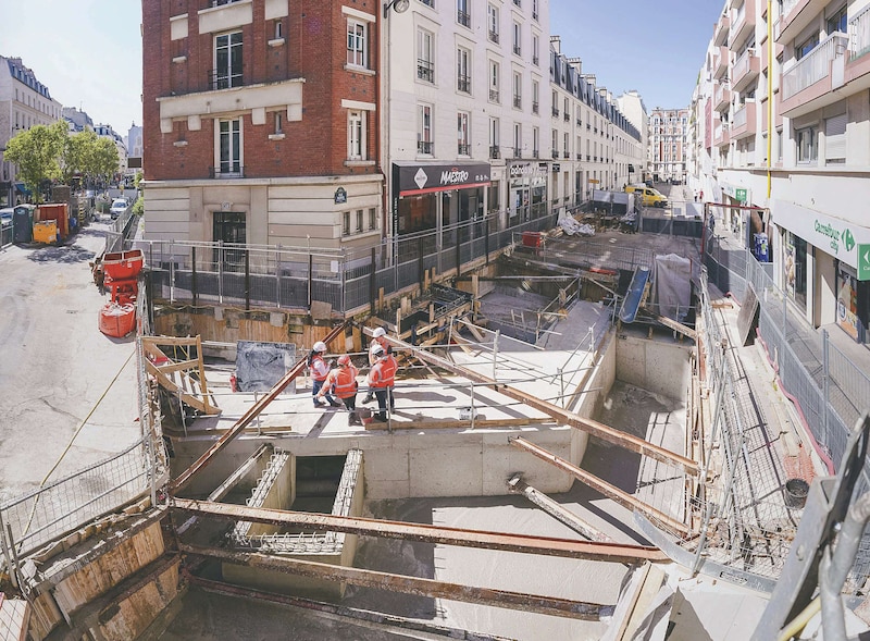 Travaux souterrains : en haut et en bas, un vrai gymkhana