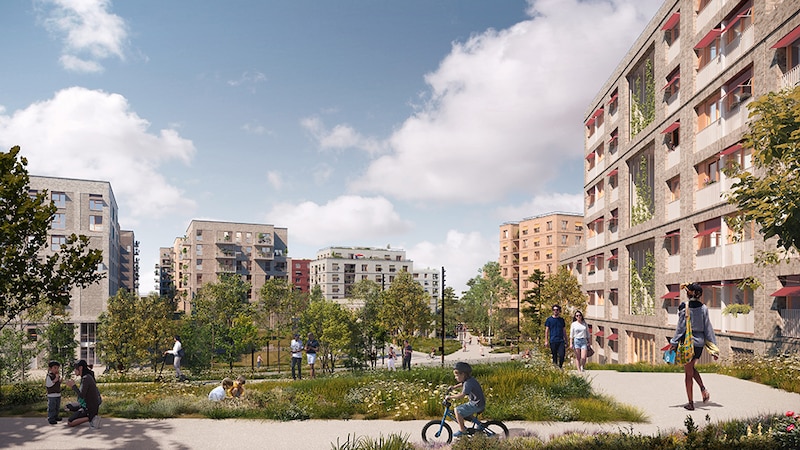 Le Cluster des médias des JO 2024 sur les communes de Dugny, Le Bourget et La Courneuve (Seine-Saint-Denis)