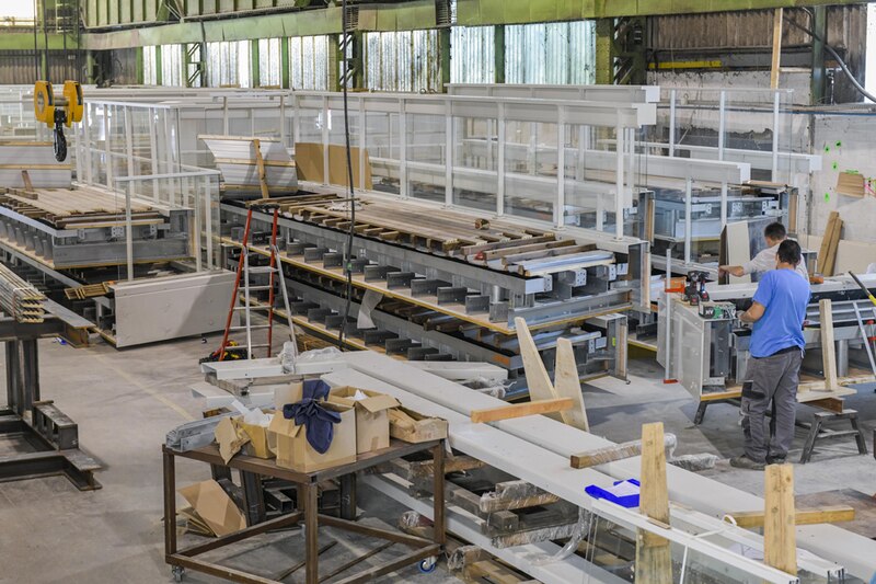 Chantier de la tour Hypérion à Bordeaux (Gironde)