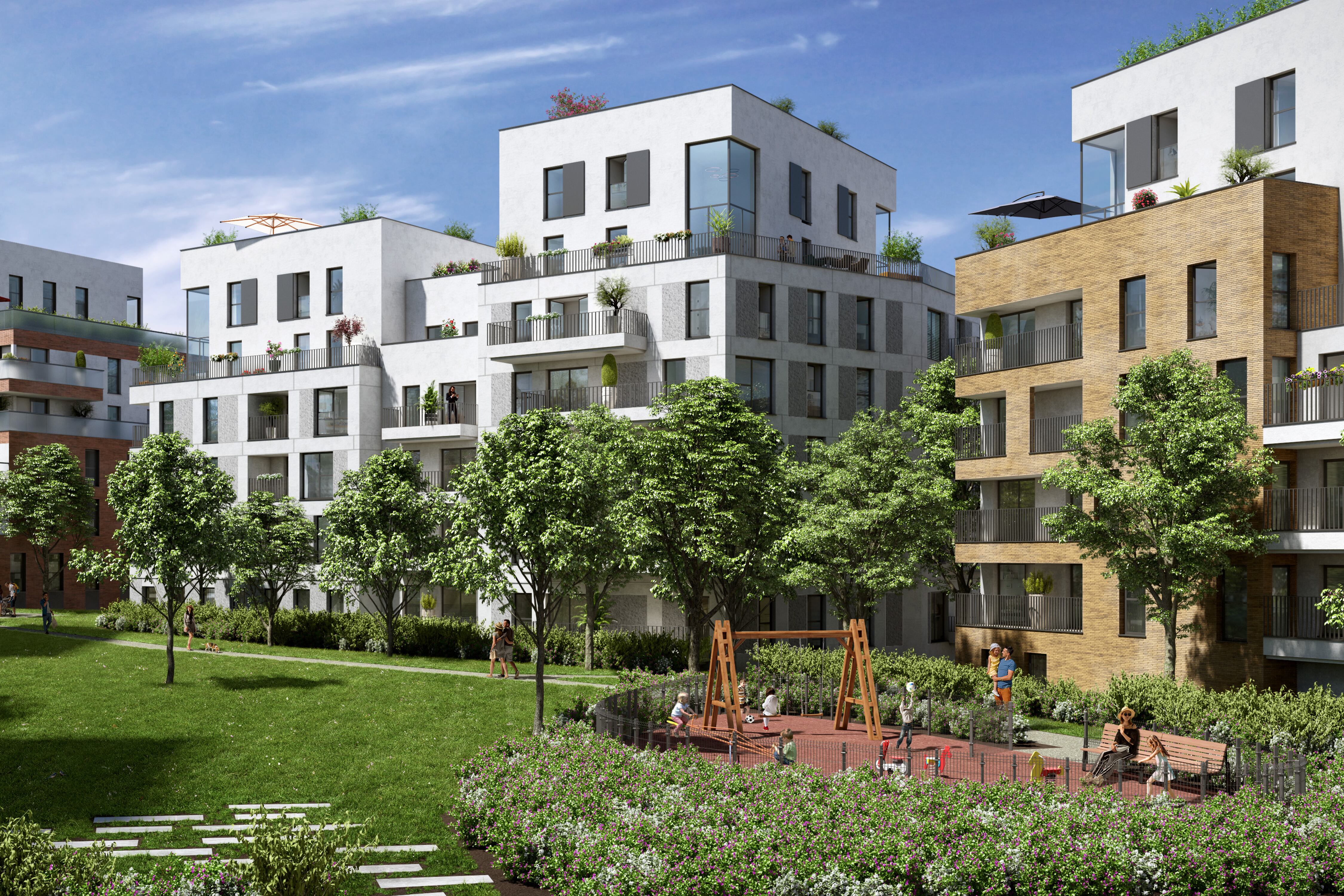 Covivio prévoit cette année d'engager cinq projets de transformation de bureaux en logements, comme ici à Fontenay-sous-Bois (Val-de-Marne).