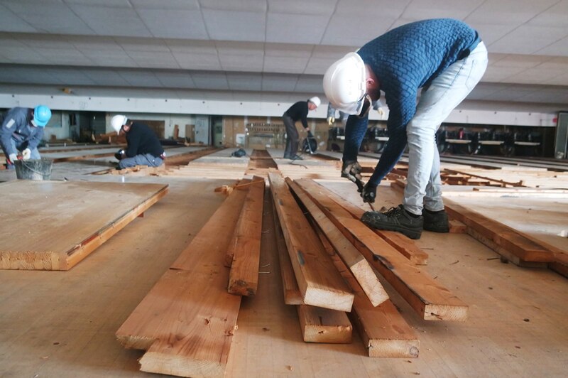 Réemploi de matériaux : les actions du collectif Cancan