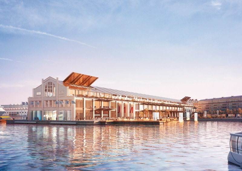 Halle J1 à Marseille : retour sur les quatre projets finalistes: Quartus/Foster+Partners