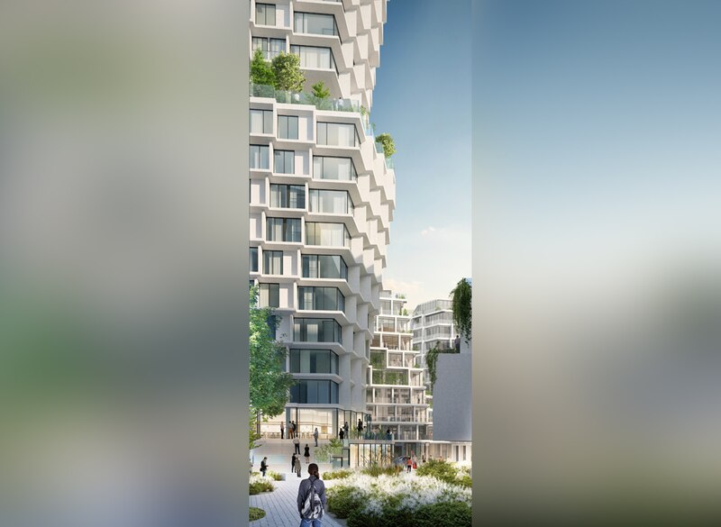 Projet Samsic sur l’îlot Féval à EuroRennes