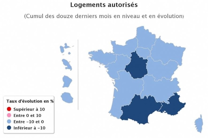 Chiffres de la construction novembre 2018