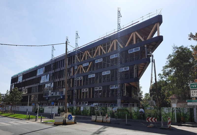 Nouveau siège de l’ONF à Maisons-Alfort (Val-de-Marne)