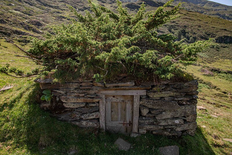 Mazuc dans le village pastoral de Goutets en Arie?ge