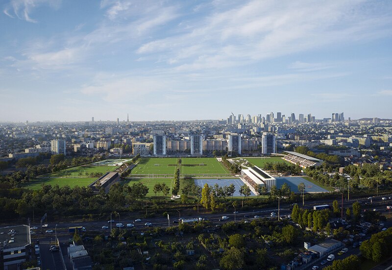 A Colombes (Hauts-de-Seine), le stade Yves-du-Manoir, recevra les épreuves de hockey sur gazon des JO 2024.