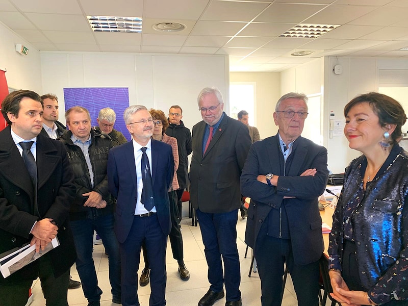 Port-le-Nouvelle - Carole Delga, présidente de la région Occitanie, a accueilli Mathieu Grosch, le coordinateur du corridor méditerranéen RTE-T pour la Commission européenne, le 4 décembre 2024