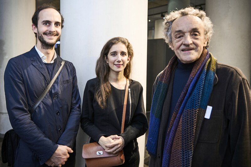Henri Bony et Léa Mosconi, architectes (Atelier Bony Mosconi) avec François Chaslin, journaliste et critique d’architecture
