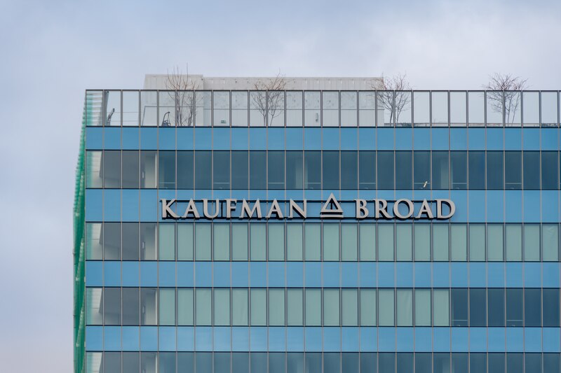 Le siège de Kaufman & Broad, à Courbevoie (Hauts-de-Seine).