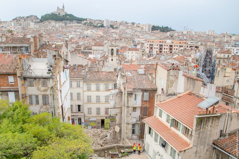 EFFONDREMENT IMMEUBLES_RUE D'AUBAGNE