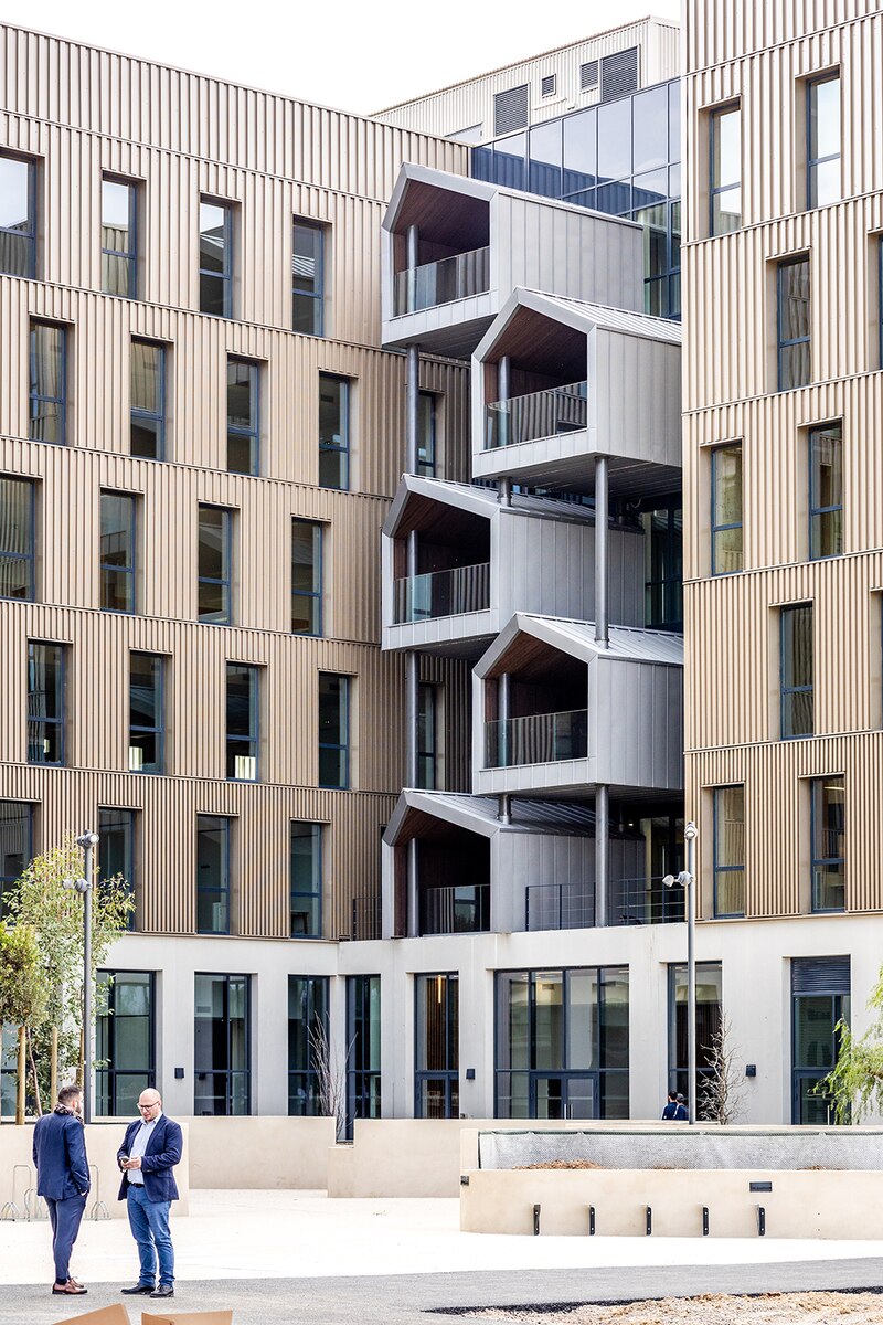 Bureaux Terra à Montpellier - Les cabannes