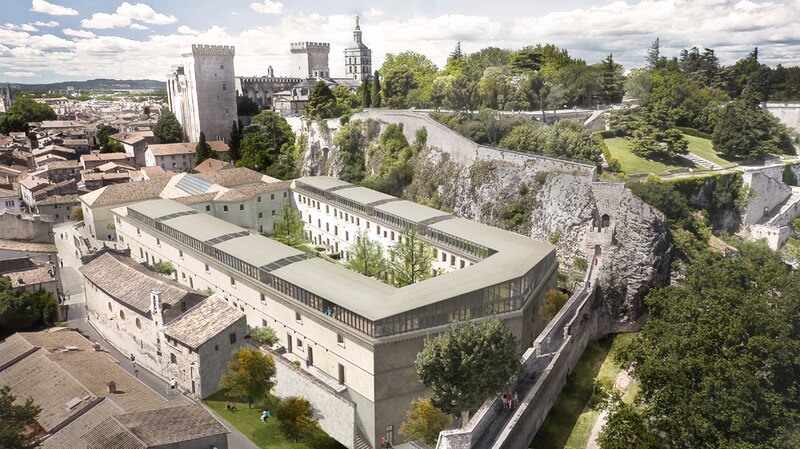 Projet de réhabilitation de la prison Sainte-Anne à Avignon (Vaucluse) par LC2I, Fabre/Speller, Huit et demi et Girard
