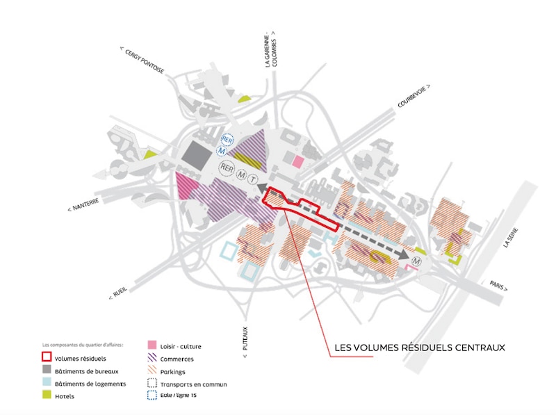 Le projet belge de Baukunst pour les infrastructures de Paris La Défense