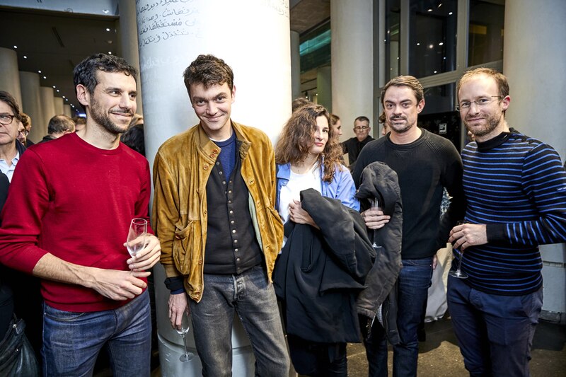 David Abittan, journaliste, Damien Roger, paysagiste (Paludes), Camille Frechou, paysagiste (De-hors), Paul Vincent, architecte, et Régis Roudil, architecte (Régis Roudil Architectes)
