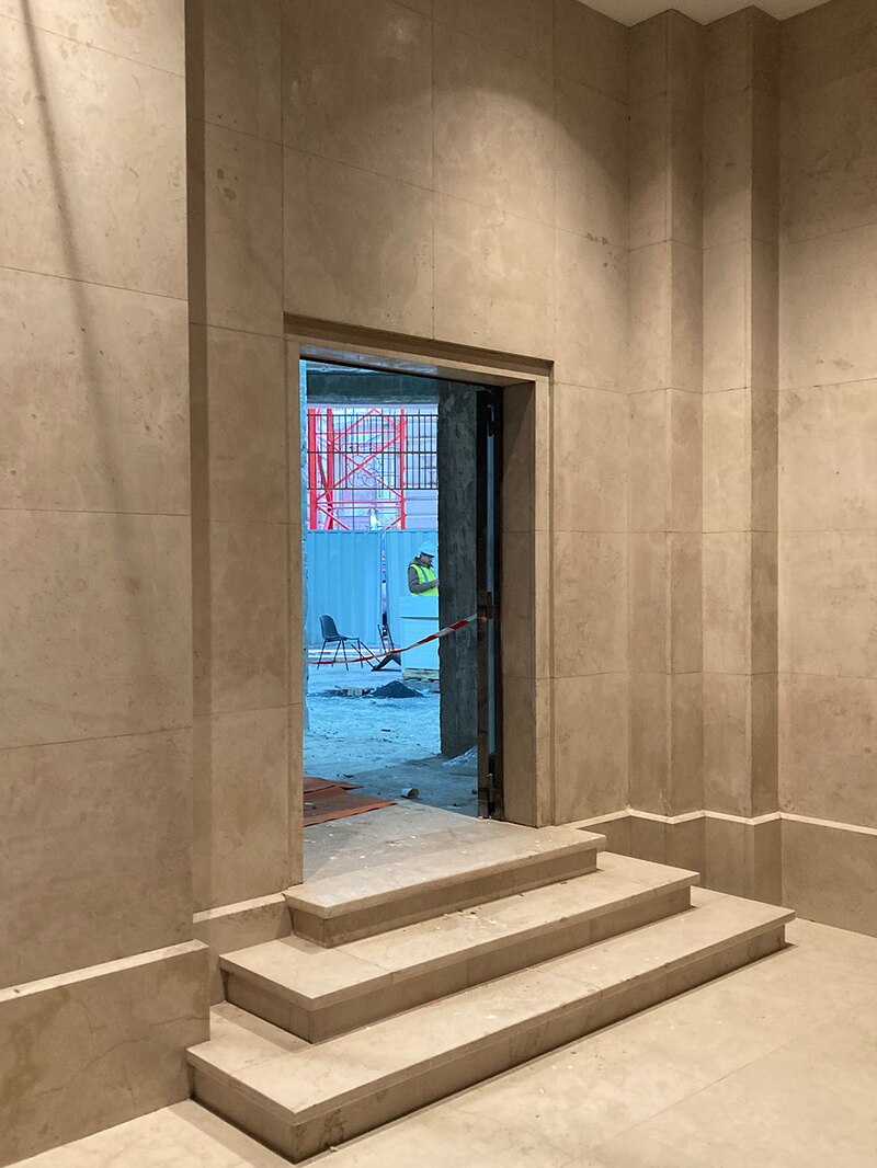 Chantier de Grand Central-Nouvel Hôtel de la Poste à Marseille, par Arkadea (Icade Promotion et La Poste immobilier) et Sud Architectes