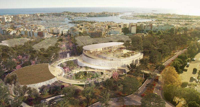 Cap d’Agde (Hérault): nouveaux palais des congrès et casino