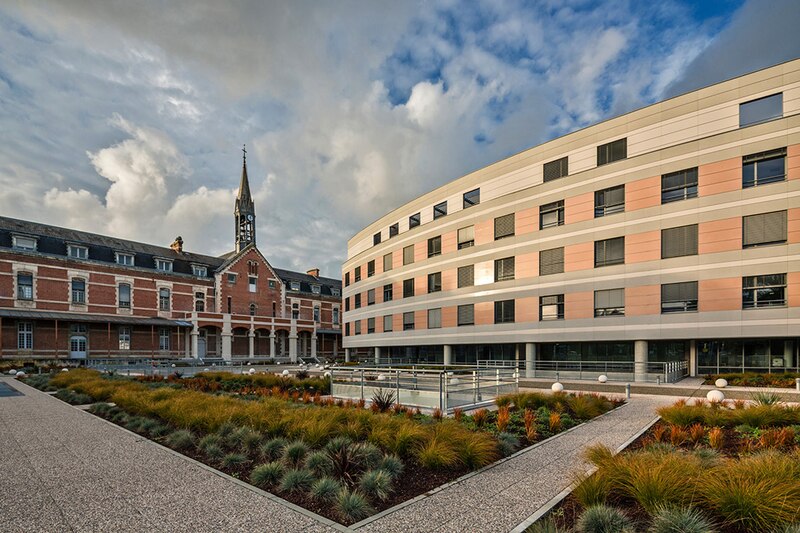 Hôpital de la côte basque à Bayonne (Pyrénées-Atlantiques)