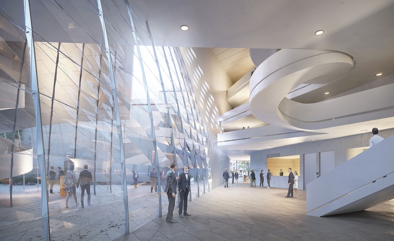Projet Chabanne/3XN pour le palais des congrés de Nîmes