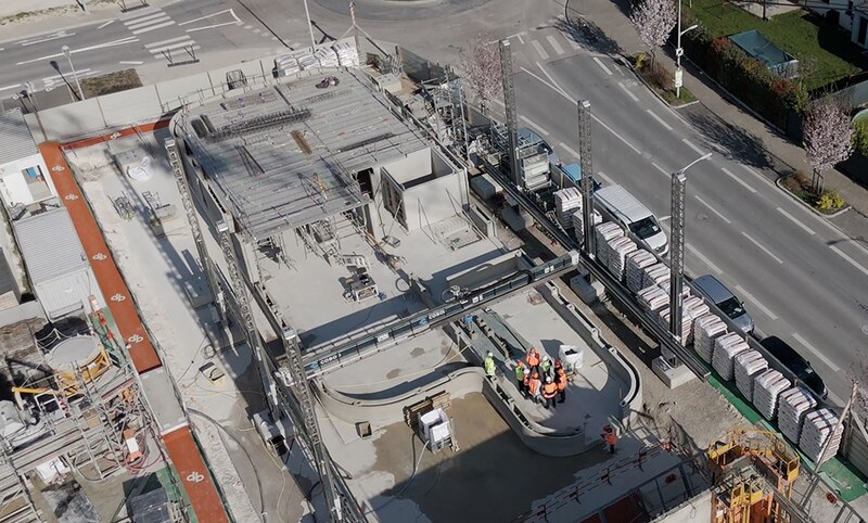ViliaSprint², collectif de logement en béton imprimé par Plurial Novilia à Bezannes (Marne)