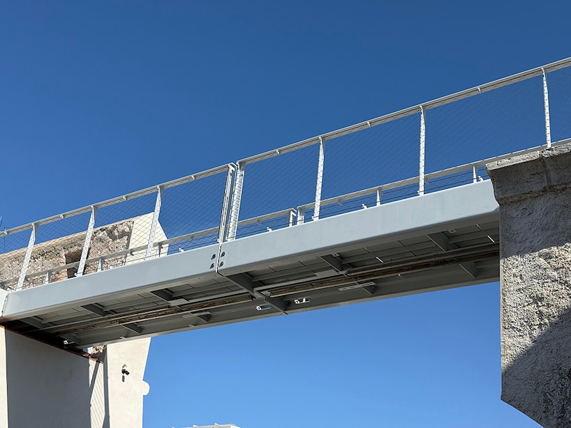 Aménagement du port Vauban à Antibes - Passerelle Saint-Jaume